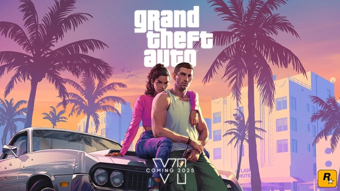 The key art for Grand Theft Auto 6