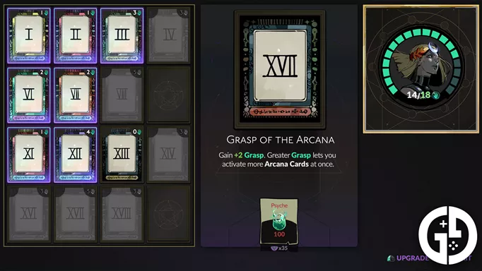 Arcana Cards in Hades 2
