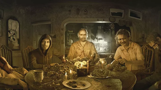 characters from Resident Evil 7