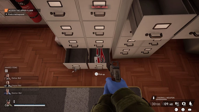 The red keycard in PAYDAY 3