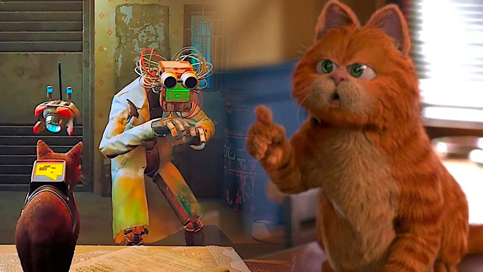 Stray: Mod transforma gato protagonista do jogo em Garfield - Millenium