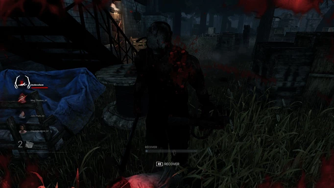 Dead by Daylight: Getting downed by the Killer