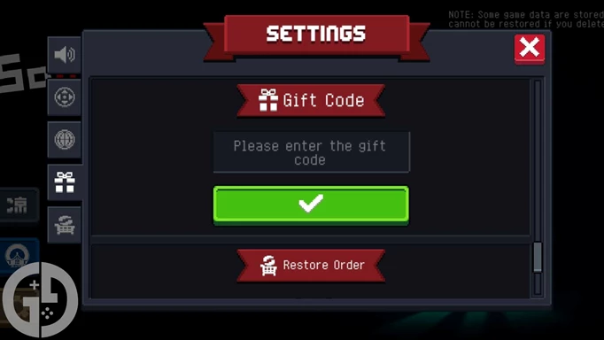 Image showing you how to redeem Soul Knight codes