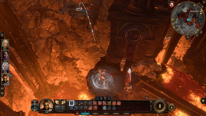 an image showing how to find the Adamantine Forge in Baldur's Gate 3