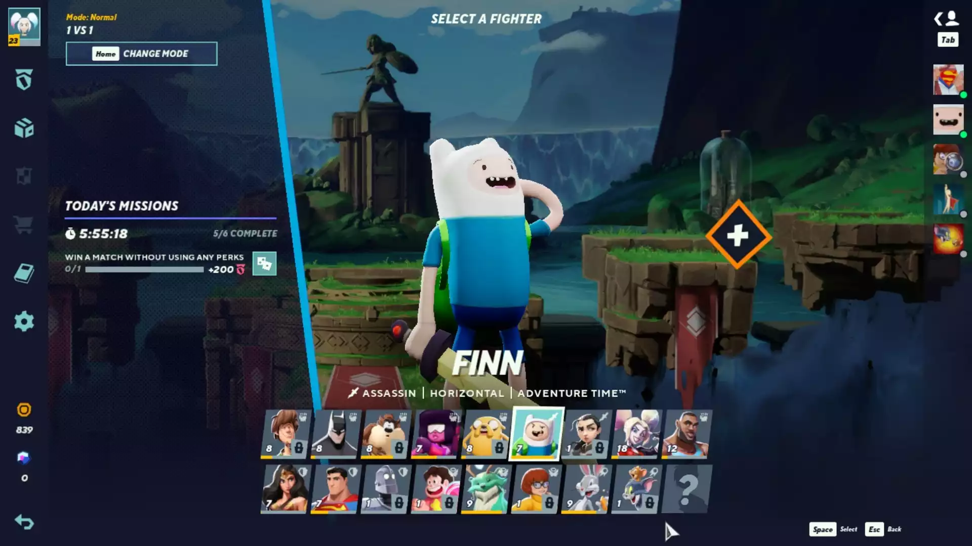 MultiVersus Finn Guide: Combos, Perks, Specials, And More