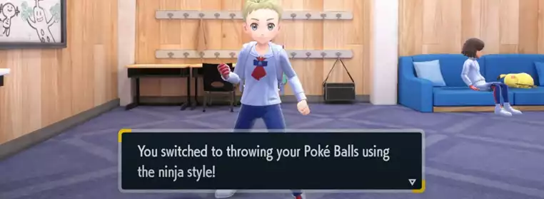 How to change throwing style in Pokemon Scarlet & Violet's Indigo Disk DLC