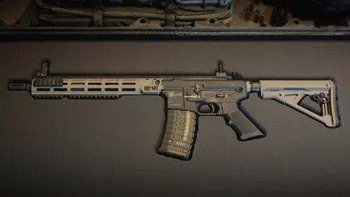 M4 MW2 in Gunsmith case