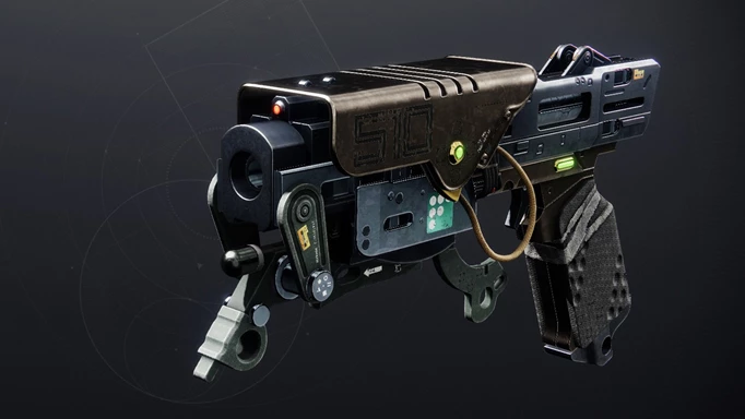 Indebted Kindness sidearm from Destiny 2