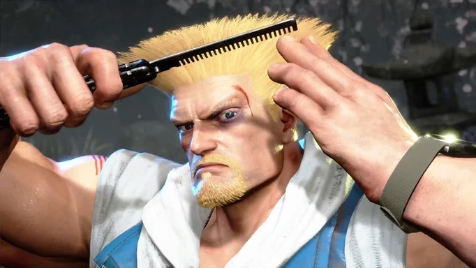 Guile as he appears in Street Fighter 6