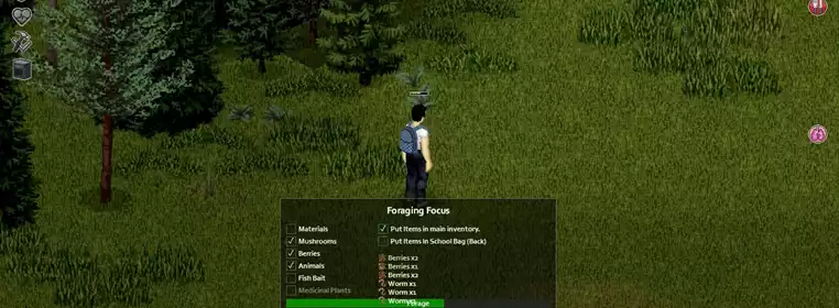 Project Zomboid Foraging: How to forage in Project Zomboid