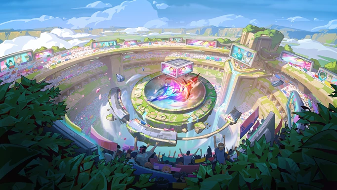 Art of the new Arena in League of Legends