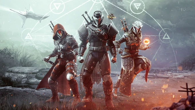 The Witcher armour in Destiny 2.