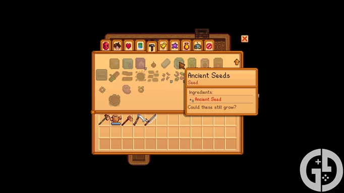 Image of the Ancient Seeds craft in Stardew Valley