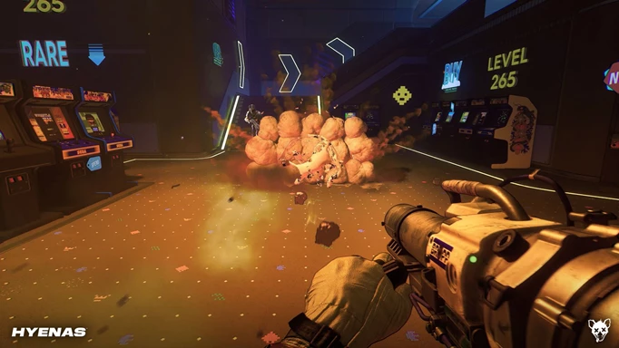 Hyenas combat screenshot