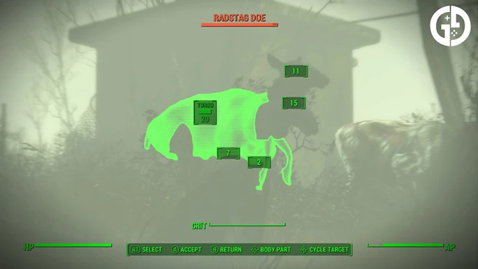 VATS in Fallout 4.