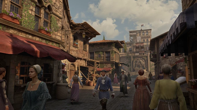 Assassin's Creed Nexus VR screenshot showing renaissance Italy