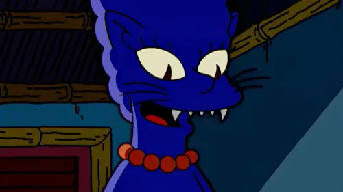 Panther Marge in The Simpsons