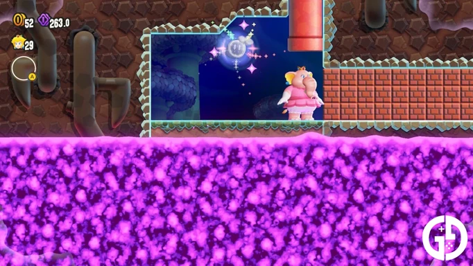 The location of the first special level in Mario Wonder.