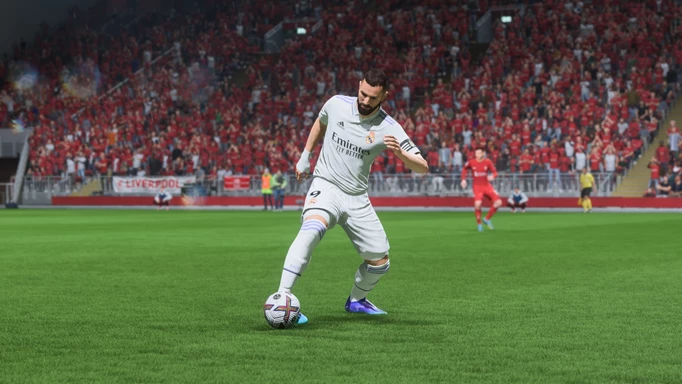 Screenshot of Karim Benzema in FIFA 23