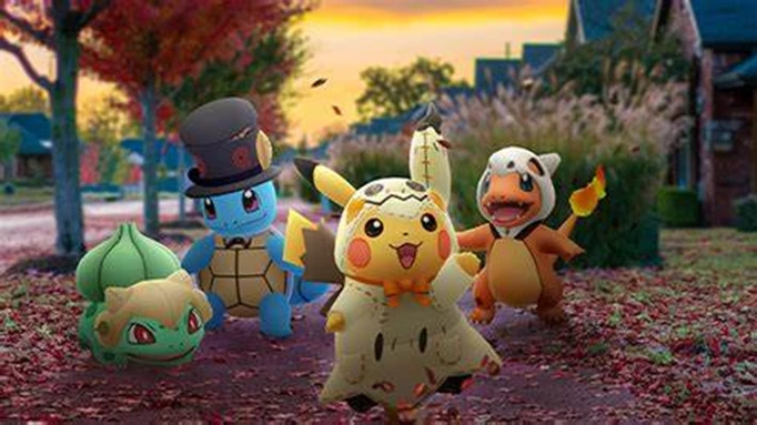 Halloween-themed Pokemon in Pokemon GO