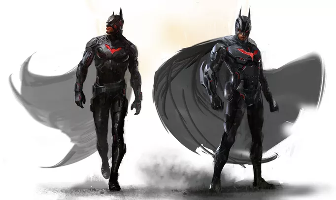 Cancelled Arkham City Sequel Artwork Shows Off Batman Beyond | GGRecon