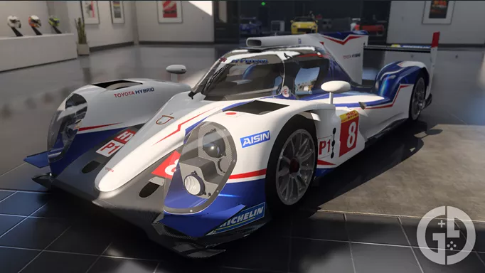 The Toyota Racing TS040 Hybrid in Forza Motorsport