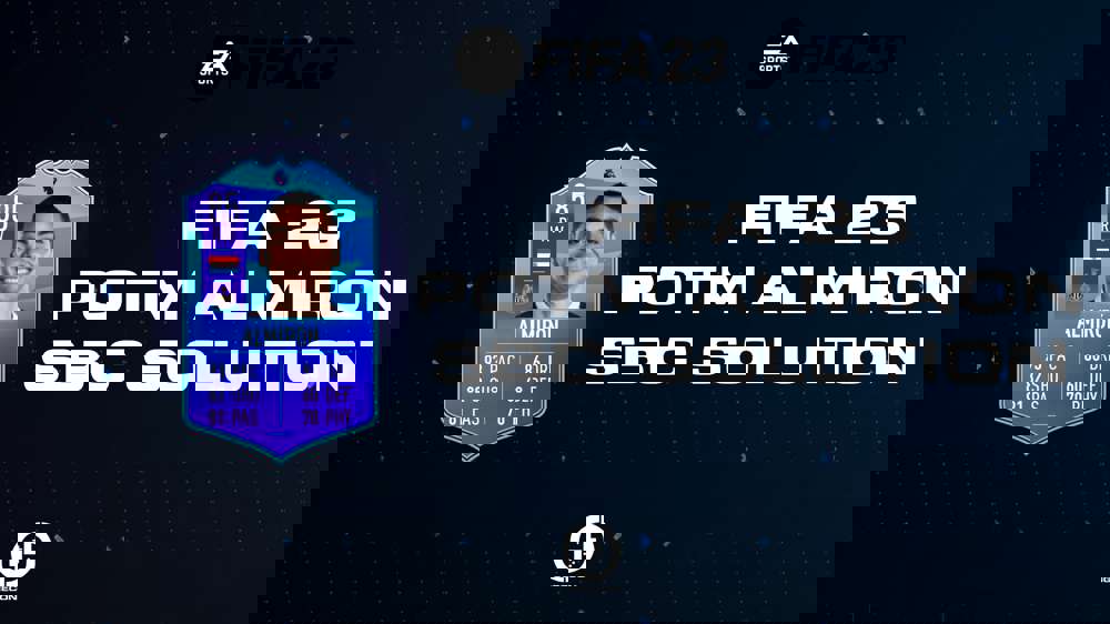 FIFA 23 POTM Almiron SBC Solution