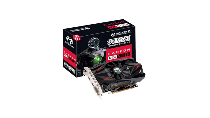 MAXSUN AMD Radeon RX 550 4GB Graphics Card