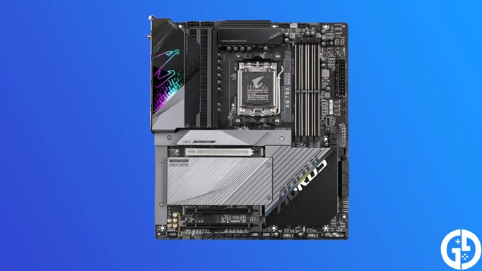Image of the GIGABYTE X670E AORUS Master motherboard