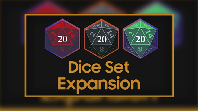 key art of the Dice Set Expansion mod, one of the best Baldur's Gate 3 mods