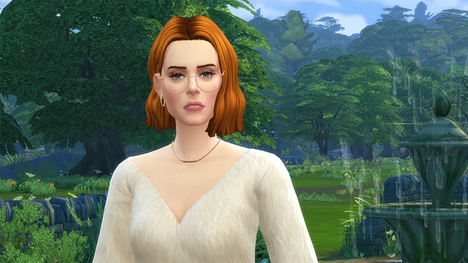 The author's Simself in The Sims 4