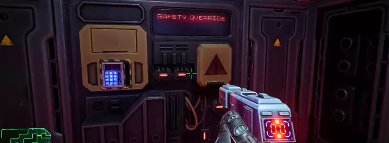How to get the safety override code in System Shock