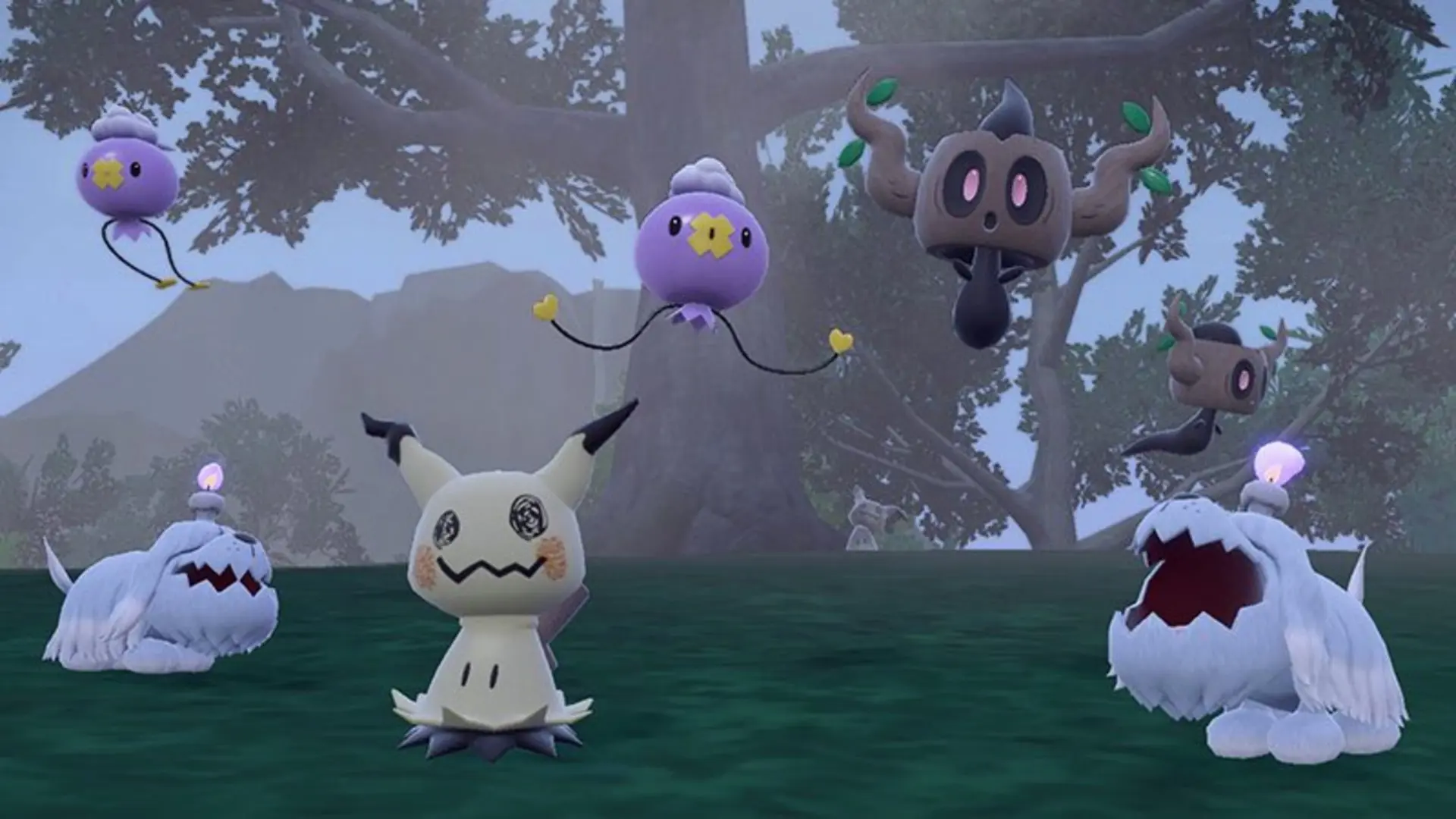 The Featured Pokemon in the Halloween Mass Outbreak for Pokemon Scarlet and Violet