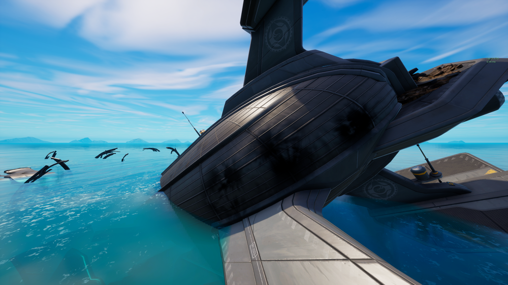 How to find IO Airship crash sites in Fortnite
