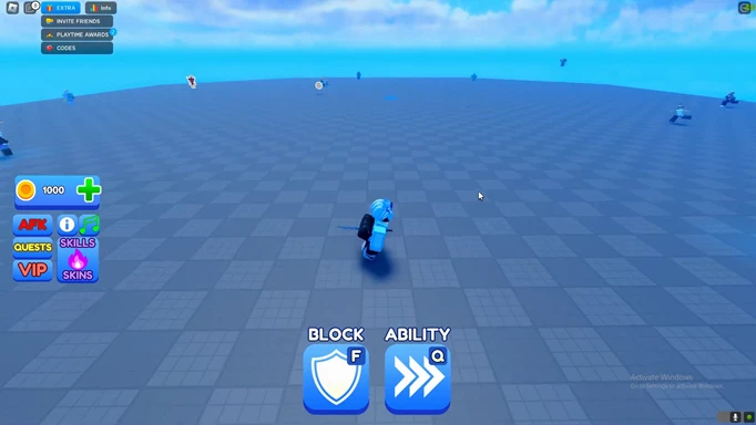 an image of Blade Ball gameplay