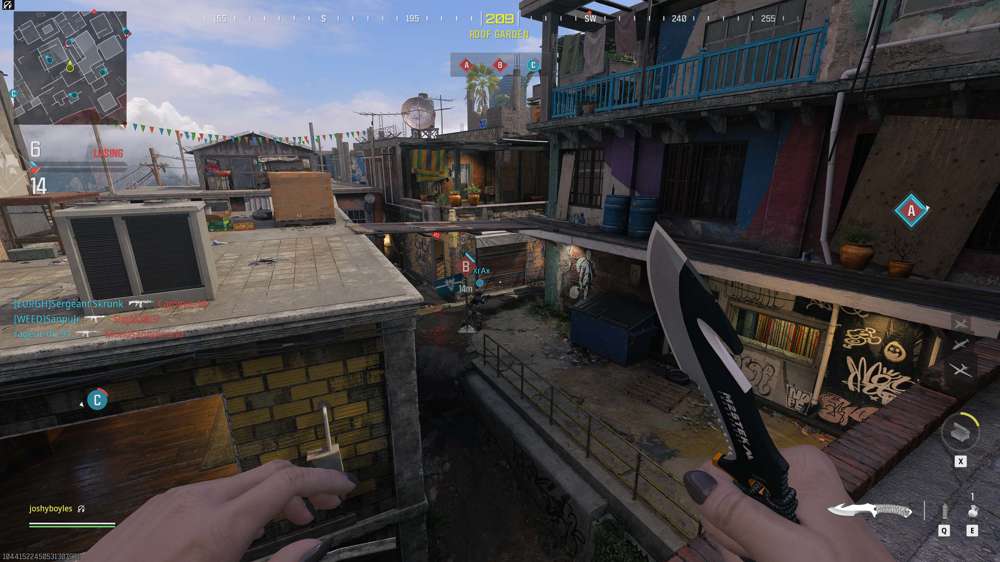 How to get melee kills with the Blacklight Flashlight in MW3