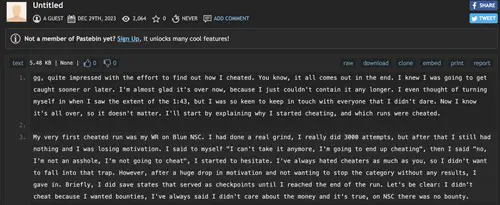 Jadiwi Pokemon Speedrunning Cheating