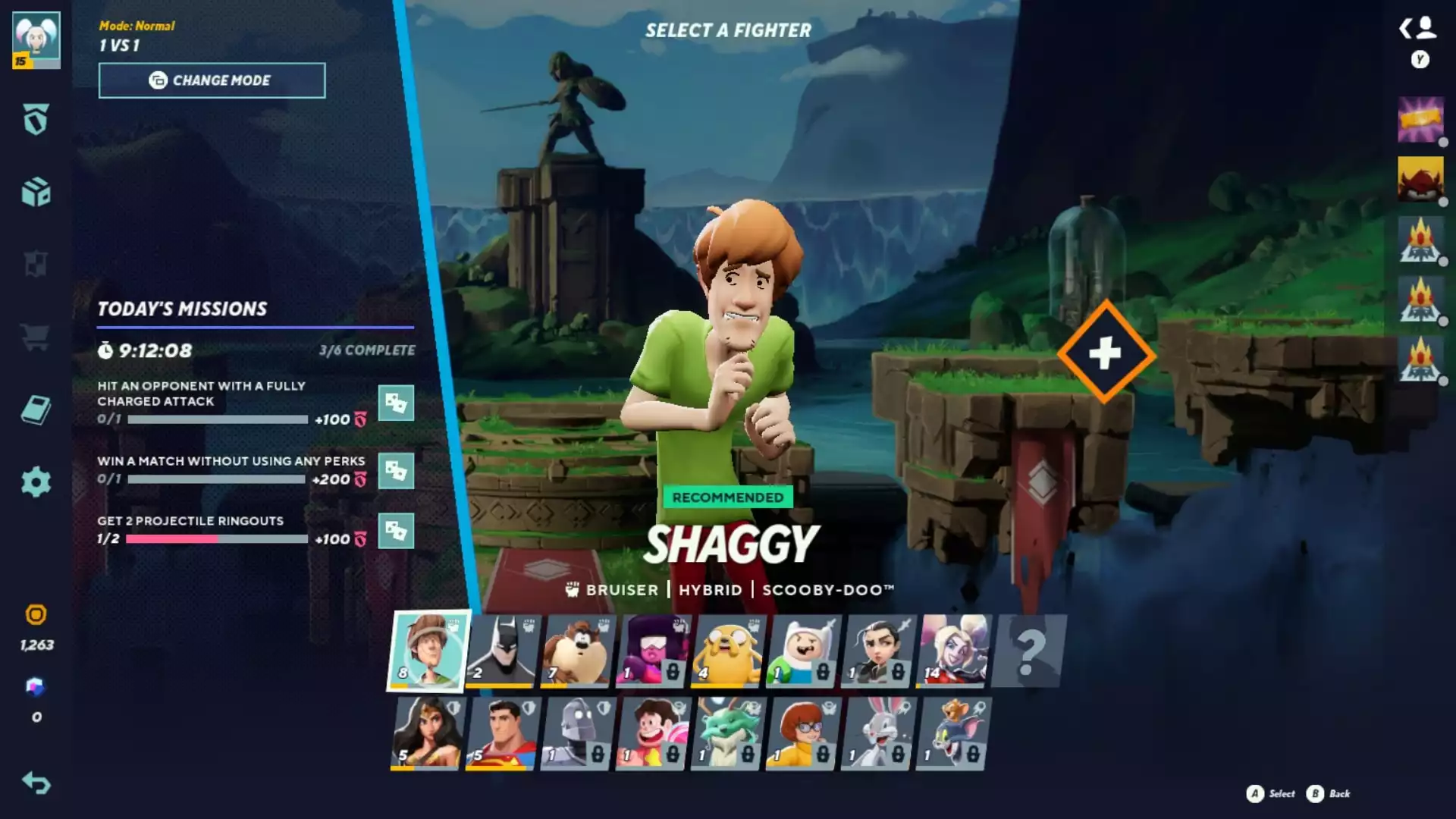 MultiVersus Shaggy Guide: Combos, Perks, Specials, And More
