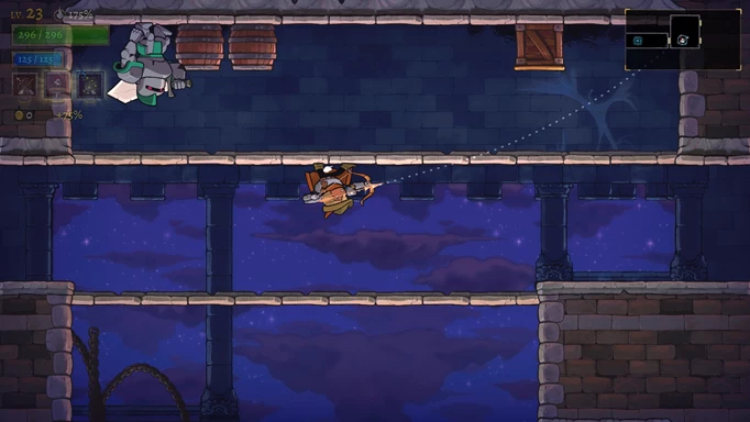 Is Rogue Legacy 2 On Game Pass: upside-down gameplay