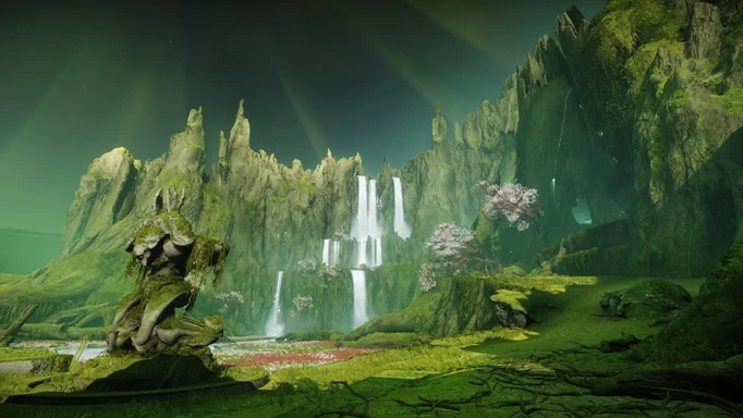The plateau on which the cave to the final Divinity puzzles are found