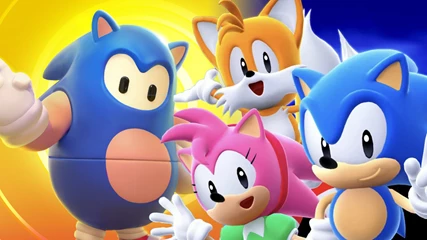 Sonic Fall Guys Clone