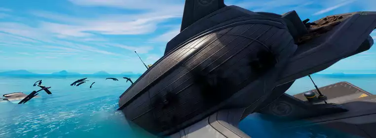 How to find IO Airship crash sites in Fortnite