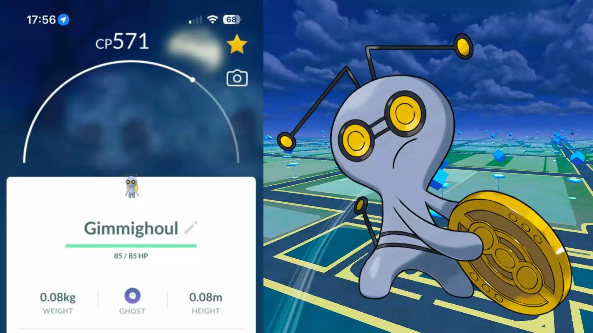 Here's how you can catch Roaming Form Gimmighoul in Pokemon GO