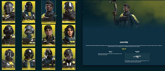 Rainbow Six Extraction operators carry over from Siege.