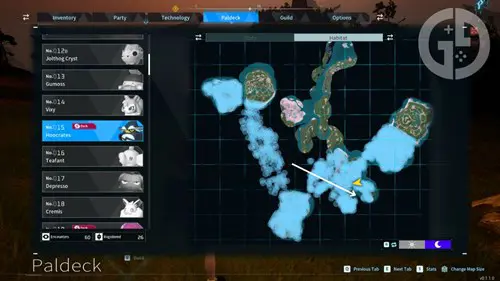 Hoocrates locations Palworld