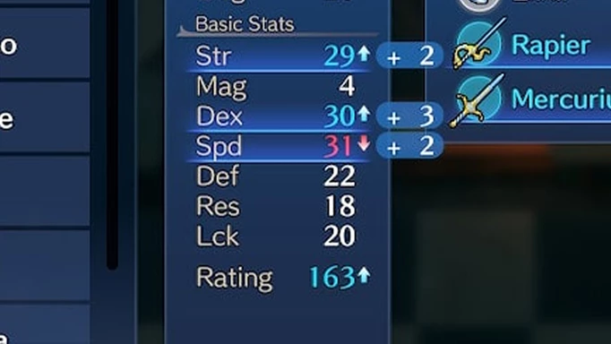 Fireplace Emblem Have interaction All Stats Defined