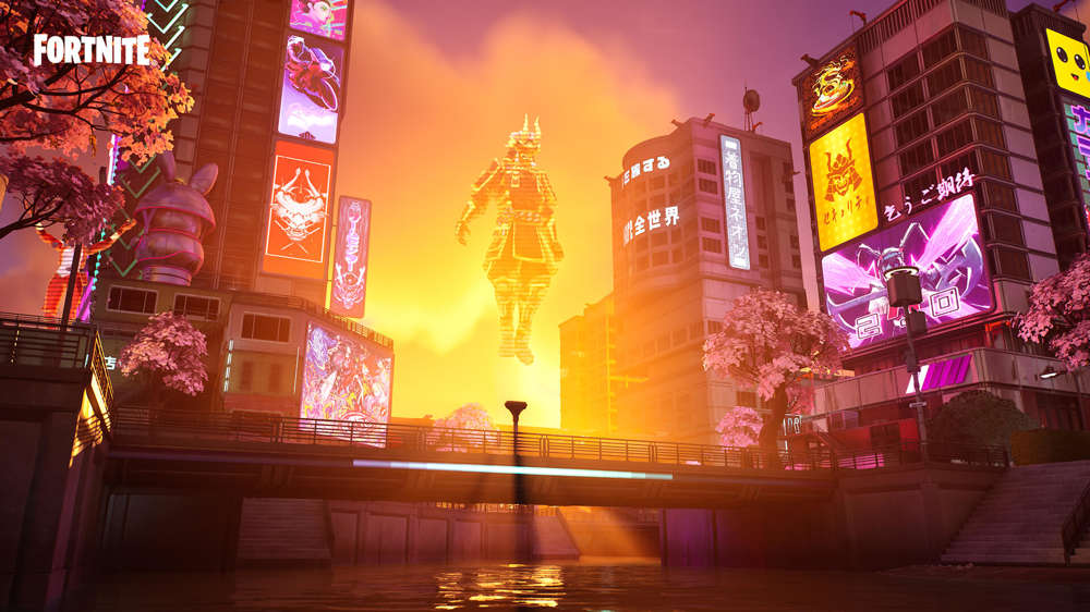 Where to find masked warrior made of light in Fortnite