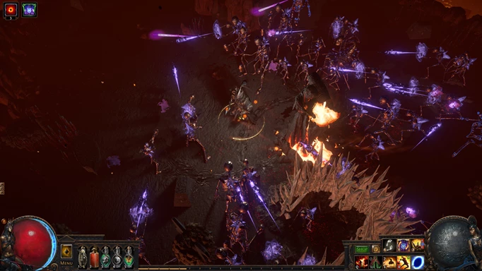A gameplay screenshot of Path of Exile