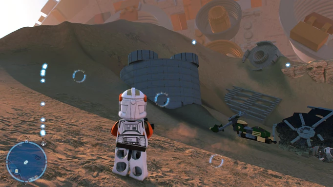 LEGO Star Wars: The Skywalker Saga Datacard location Jakku
