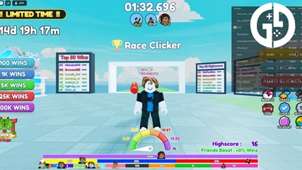 Race Clicker Gameplay Roblox